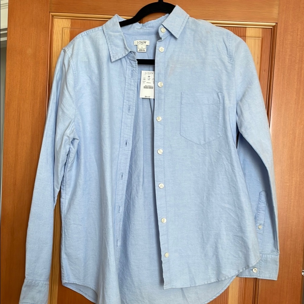 J. Crew Men's Light Blue Shirt